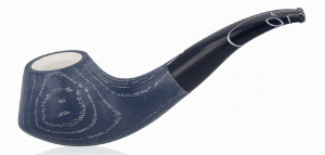 Vauen Pfeife Lime colored Blau 785
