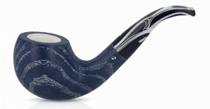 Vauen Pfeife Lime colored Blau 786