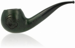 Vauen Pfeife Popeye 242 PY glatt grün