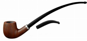 Vauen Pfeife Relax 3627 braun glatt