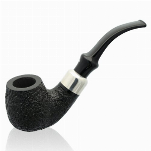 Vauen Pfeife Royal Schwarz Sand Weißpunkt Qualität 515