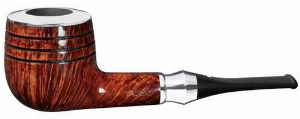 Vauen Pfeife Shine 109 dunkelbraun, glatt