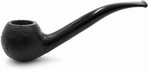 Vauen Pfeife Six No. 502 schwarz, sandgestrahlt