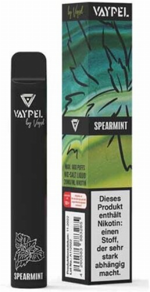 Vaypel Pacific Spearmint Einweg E-Zigarette 20mg