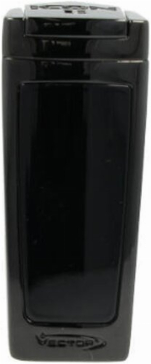 Vector Icon II / 04 3er Jetflame Feuerzeug Black Matte