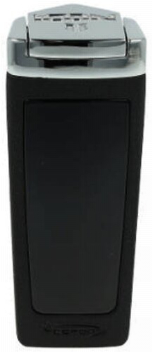 Vector Icon II / 05 3er Jetflame Feuerzeug Black Crackle Matte