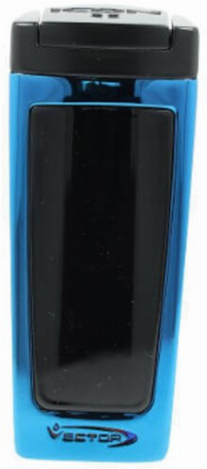 Vector Icon II / 06 3er Jetflame Feuerzeug Sparkle Blue