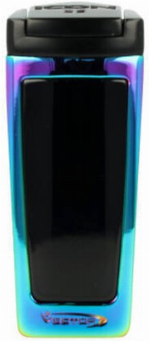 Vector Icon II / 12 3er Jetflame Feuerzeug Prizm / Regenbogenfarbe