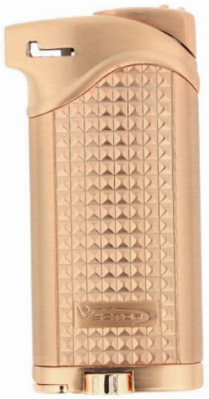 Vector Maximus 1er Regular Flame Feuerzeug Rose Gold Satin