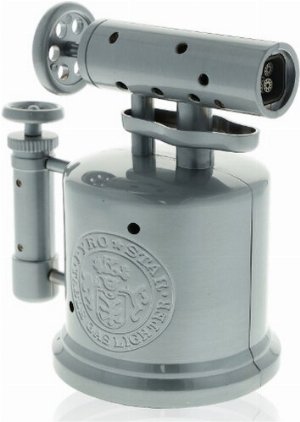 Vector Quadpump Hi-Power 4er Jetflame Feuerzeug Chrome Satin
