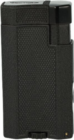 Vector Vmotion / 05 2 Jetflame Feuerzeug Black Crackle Matte