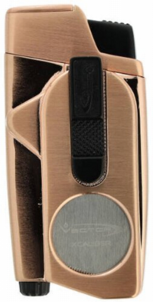 Vector Xcaliber 2er Jetflame Feuerzeug Rose Gold Satin