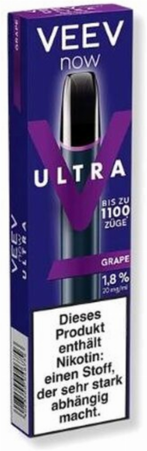 Veev Now Ultra Einweg E-Zigarette Grape 20mg
