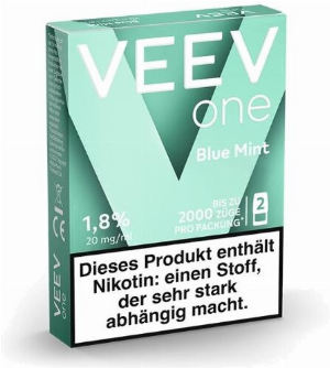 VEEV One Pods Blue Mint