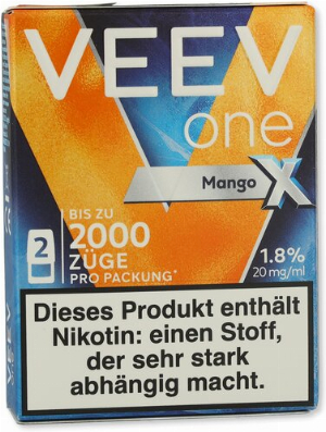 VEEV One Pods Mango X 2x2ml 20mg