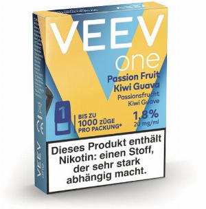 VEEV One Pods Passion Fruit Kiwi Guave LE Sommer