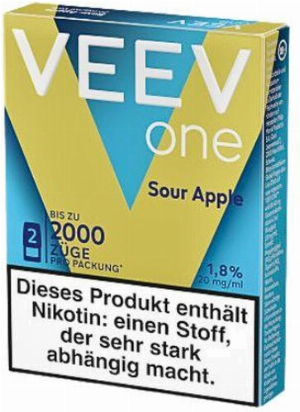 Veev One Pods Sour Apple 20mg