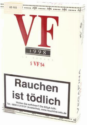 Vegafina 1998 VR 54 Zigarren 5Stk.