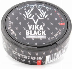 VIKA Black White Dry Kautabak 13g