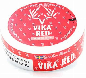 VIKA Red White Dry Kautabak 13g