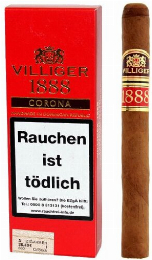 Villiger 1888 Corona Zigarren 3 Stk.