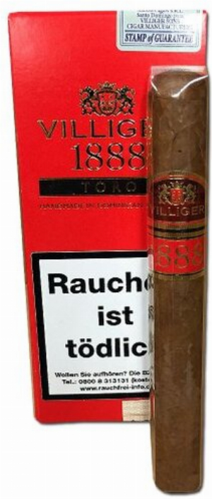 Villiger 1888 Toro Zigarren 3 Stk.