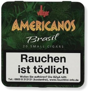 Villiger Americanos Brasil Zigarillos 20 Stk.