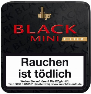 Villiger Black Mini Zigarillos mit Filter
