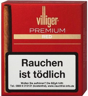 Villiger Premium Red Zigarillos ohne Filter