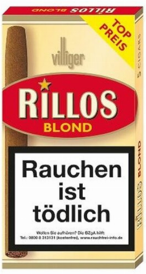 Villiger Rillos Blond 5er