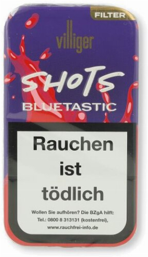 Villiger Shots Bluetastic Filtercigarillos 10 Stück