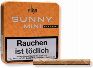Villiger Sunny Mini mit Filter Zigarren 20 Stk.