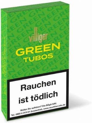 Villiger Tubos Green 4 Stück Zigarren