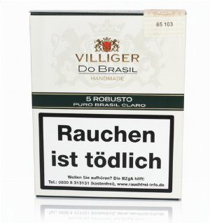 Villiger Zigarre Do Brasil Claro Robusto