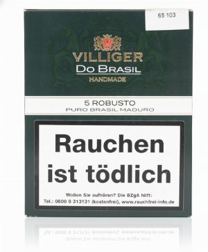 Villiger Zigarre Do Brasil Maduro Robusto