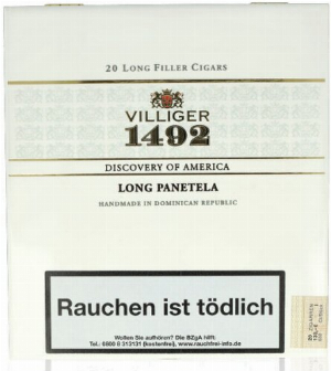 Villiger Zigarren 1492 Long Panetela 20Stk.