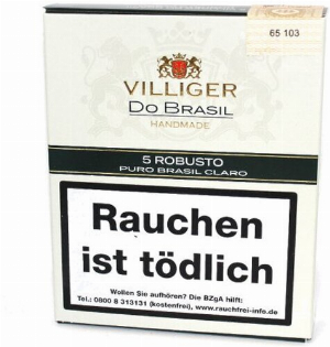 Villiger Zigarren Do Brasil Claro Robusto 5er