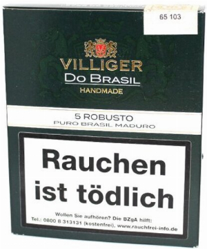 Villiger Zigarren Do Brasil Maduro Robusto 5er