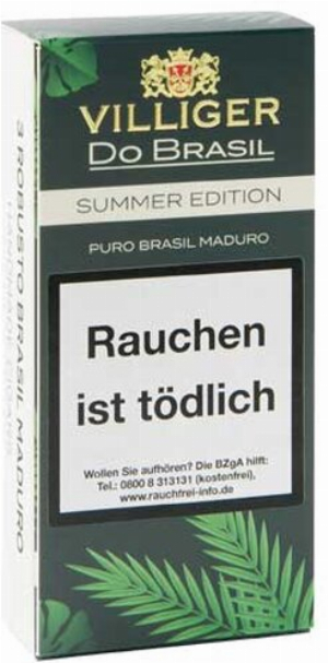 Villiger Zigarren DoBrasil Maduro Summer Edition 3Stk.