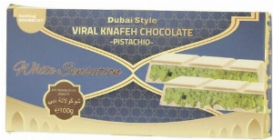 Viral Knafeh nach Dubai Art Schokolade 100g Tafel