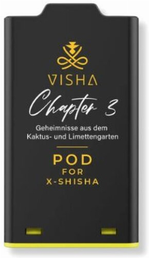 Visha Chapter 3 X-Bar X-Shisha Pod 7ml Nikotinfrei