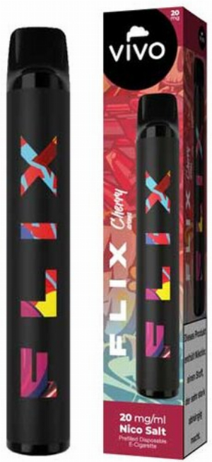 VIVO Flix 700 Einweg E-Zigarette Cherry 20mg