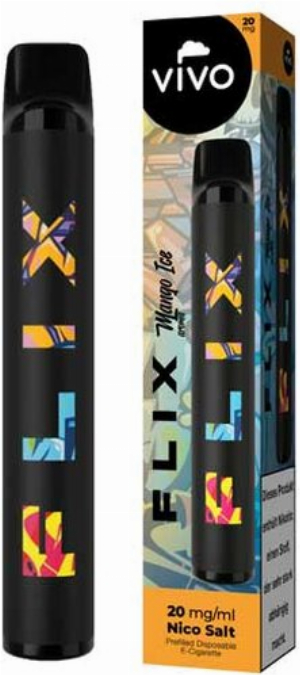VIVO Flix 700 Einweg E-Zigarette Mango Ice 20mg