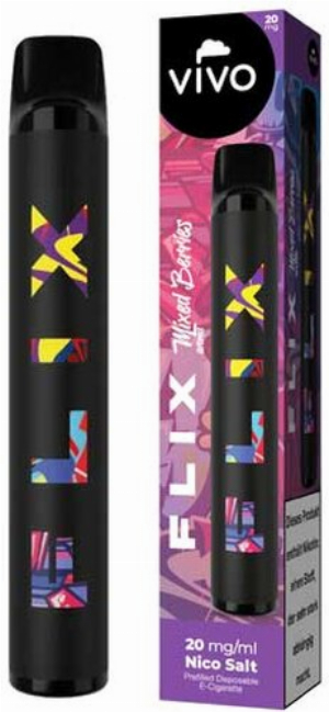 VIVO Flix 700 Einweg E-Zigarette Mixed Berries 20mg