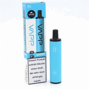 Vivo Vapp 700 Minze Einweg E-Shisha 20mg Nikotin
