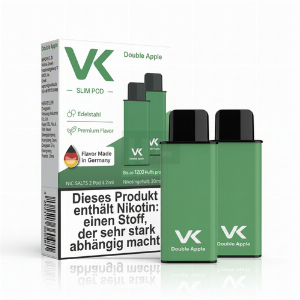 VK Slim Prefilled Pods Double Apple 2x2ml 20mg