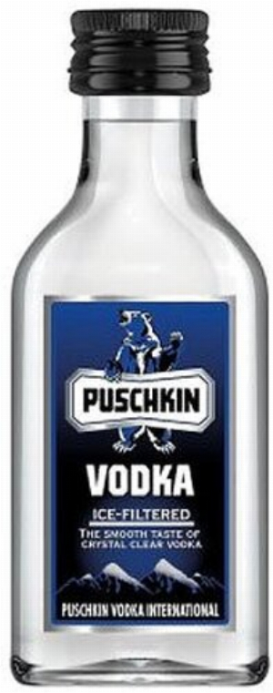 Vodka Puschkin White 37,5% Alkohol 0,1 L