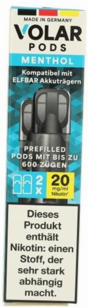 Volar Nikotinsalz Pods Menthol 2x2ml 20mg