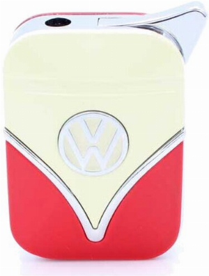  Volkswagen Feuerzeug Bulli Piezo creme/rot