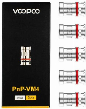 VOOPOO PnP-VM4 0,6Ohm 5 Stück je Packung